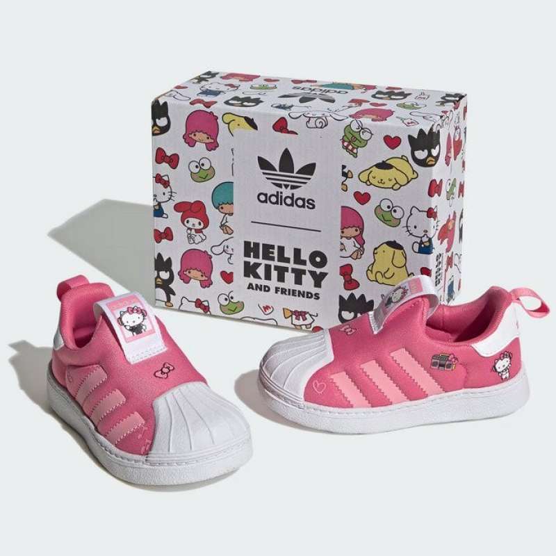 Sanrio Originals Superstar Pink Shoes Sanrio Adidas Superstar 360i