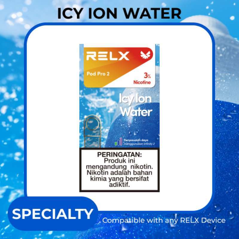 Jual Relx Pod Pro 2 - Icy Ion Water Di Seller Relx Store Indonesia Flagship  Store - Pegangsaan Dua, Kota Jakarta Utara | Blibli