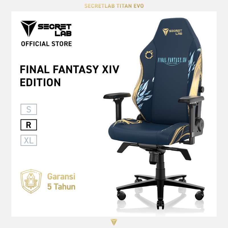 Kursi Gaming Secretlab Omega Blue Lab Secret Titan Gaming Chair