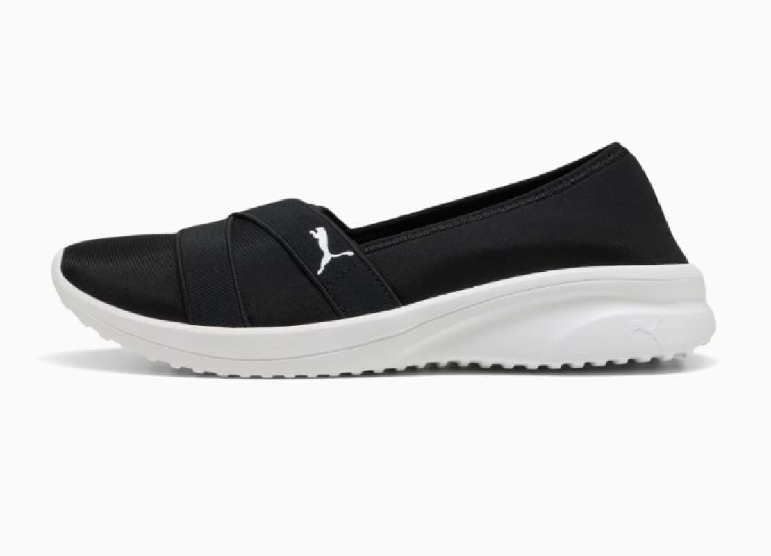 Sepatu Casual Adelina Shadow Gray-PUMA Silver-Black 400236 02