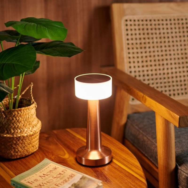 Brewsuniq Elodie Modern Rechargeable Table Lamp Lampu Meja Tidur Cantik  Unik Minimalis