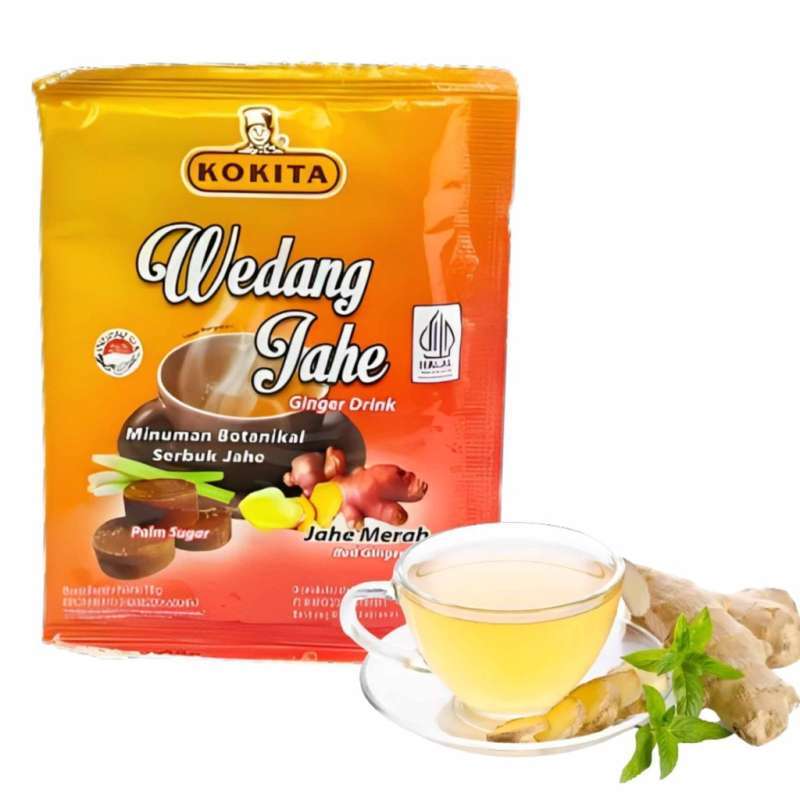 KOKITA WEDANG JAHE MERAH BOX 90 GR