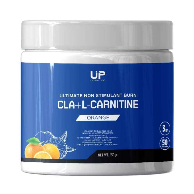 Jual Up Nutrition Cla + L-carnitine 150 Gram 50 Servings Fat Burner Non  Stimulant Pembakar Lemak Di Seller Alfredo Suplement - Kebraon, Kota  Surabaya | Blibli