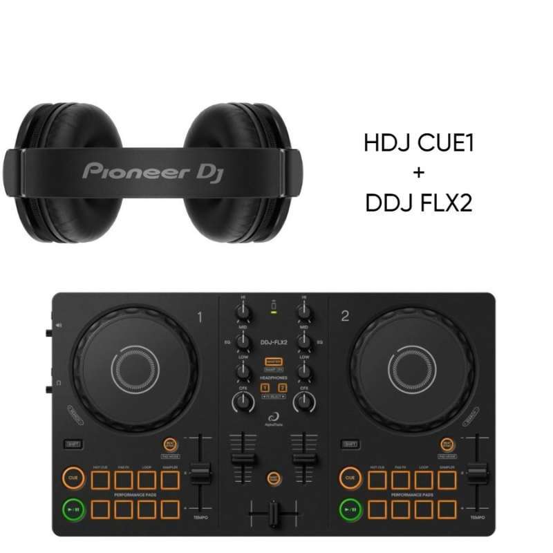 Jual Alpha Theta Dj Controller Flx2 Pioneer + Hdj-cue1 Dj
