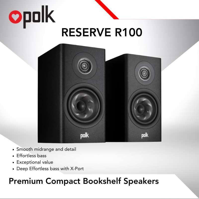 Jual Speaker Polk Audio Reserve R100 Bookshhelf Speaker Di Seller