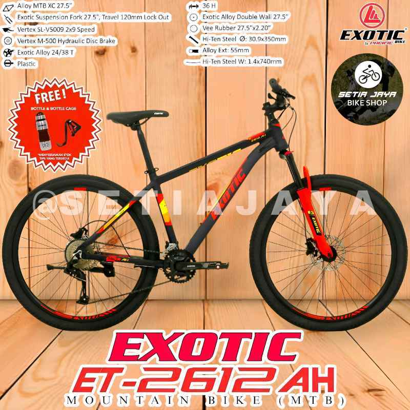 Exotic 27 Mtb Frame Sepeda Gunung MTB Inch EXOTIC ET-2612 AH Alloy