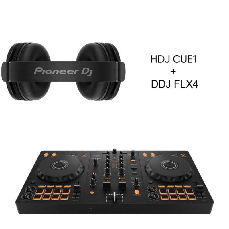 Pioneer DJ DDJ-FLX4 & HDJ-CUE1 セット DDJ-FLX4, HDJ-CUE1 PIONEER