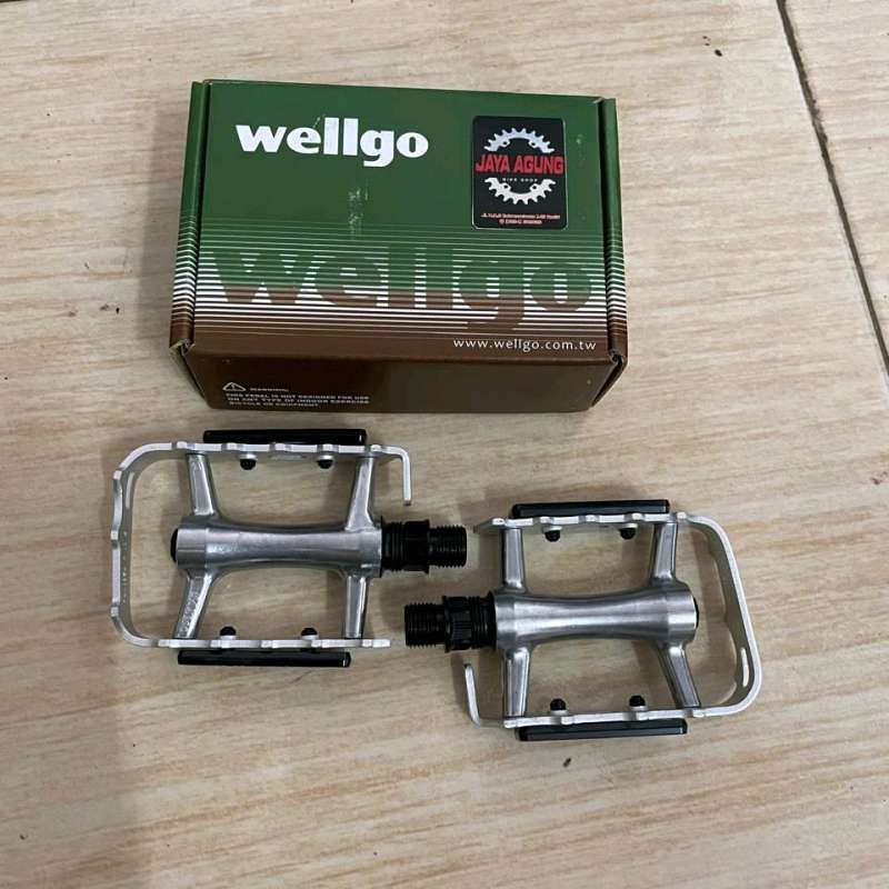 Jual Pedal Wellgo M20 Bearing Alloy Silver Di Seller Jaya Agung