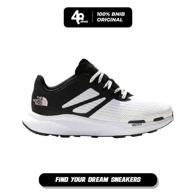 Sepatu Lari Pria The North Face Vectiv Eminus Trail Running Shoes 'White  Black' (NF0A4OAWLA9-100) Original