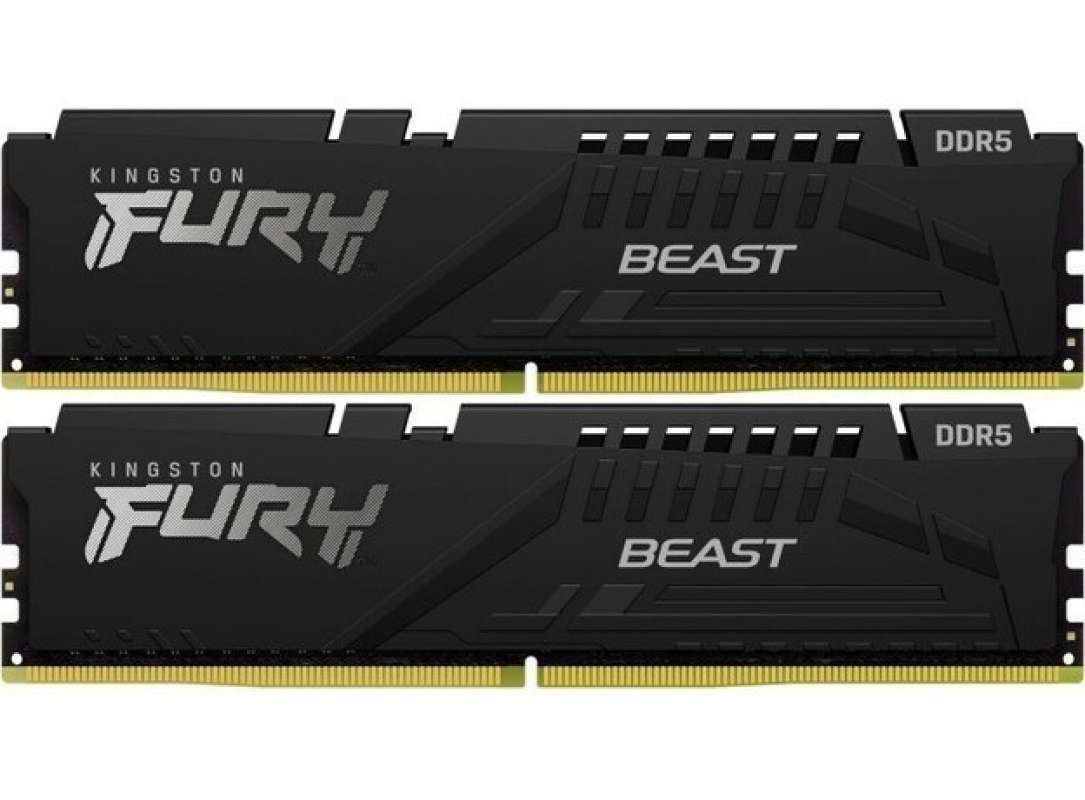Memory RAM PC Kingston FURY BEAST 2x8GB (16GB) 6000MHZ DDR5 Non RGB