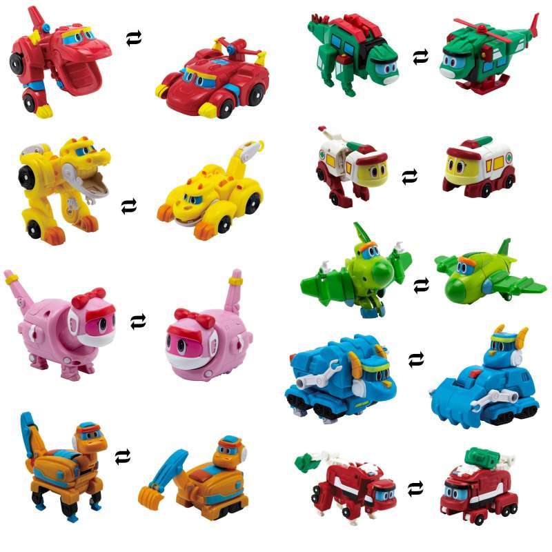 Promo Gogo Dino Explorers Mini Transforming Dinosaur Robot Vehicles ...
