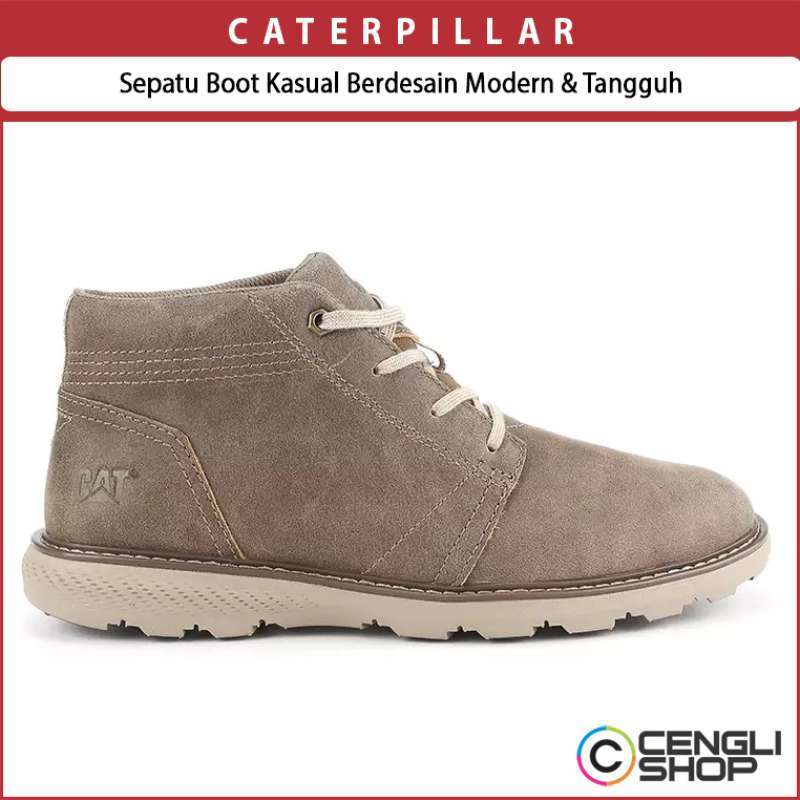 SEPATU BOOT PRIA CATERPILLAR KASUAL KULIT ASLI ORIGINAL CAT-H1