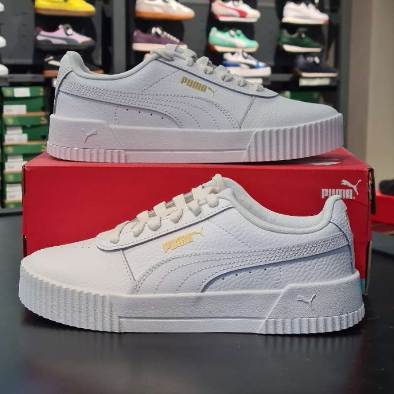 Carina Sneaker Puma Carina Branco PUMA Sepatu Sneakers Kasual