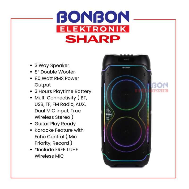 Sharp Mic Speaker Sharp Wireless Mic Garansi Resmi Indonesia 🏷️ Harga Murah Mei 2026
