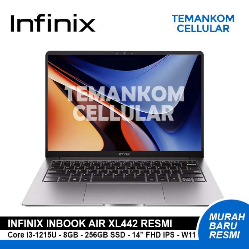 Jual Laptop Infinix Inbook Air Xl442 Core I3 Gen 12 1215u RAM 8gb