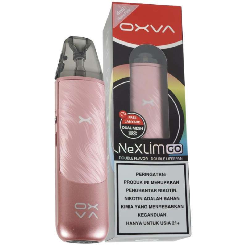 oxva nexlim rose pink OXVA NEXLIM GO POD SYSTEM KIT