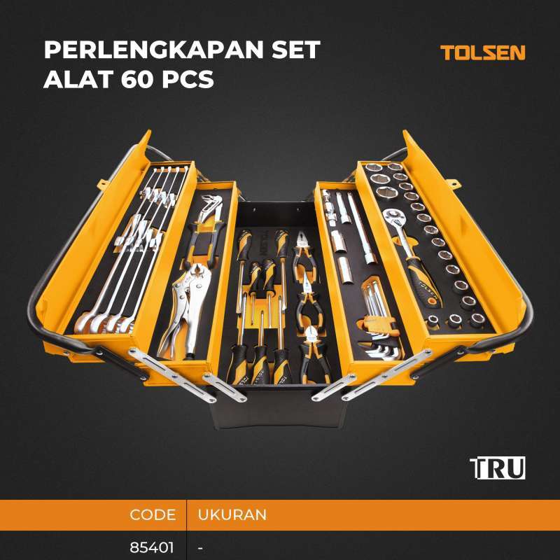 Jual Tool Kit Set Multipro 60 Pcs Terbaik April 2026 - Harga Murah ...