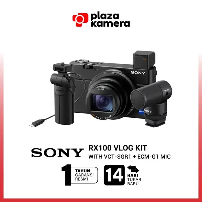 Jual Sony Dsc-rx100 Vii Vlogging Kit With Vct Sgr1 Shooting Grip