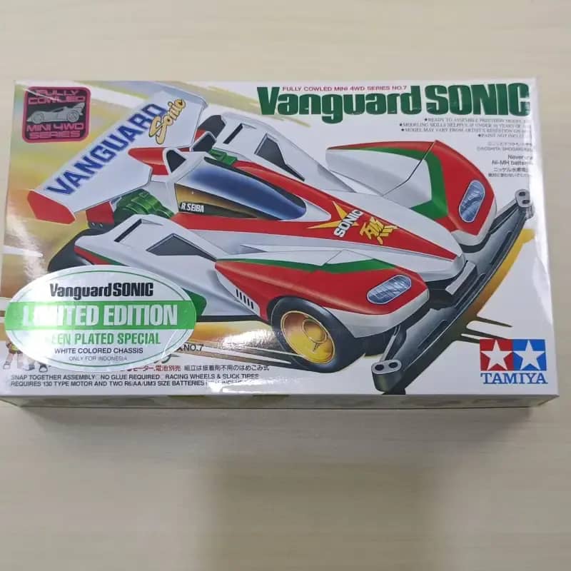 Jual Tamiya 19407 Vanguard Sonic Limited Edition Green Plated