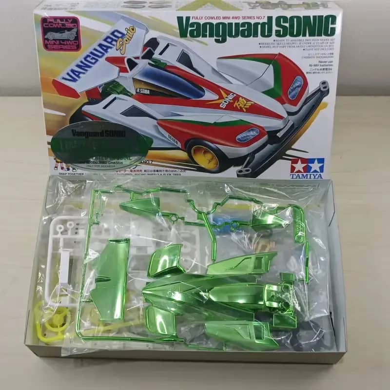 Jual Tamiya 19407 Vanguard Sonic Limited Edition Green Plated