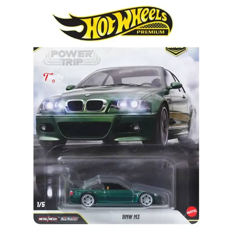 Jual Hot Wheels Premium Power Trip Bmw M3 Hijau Collector Edition Balap ...