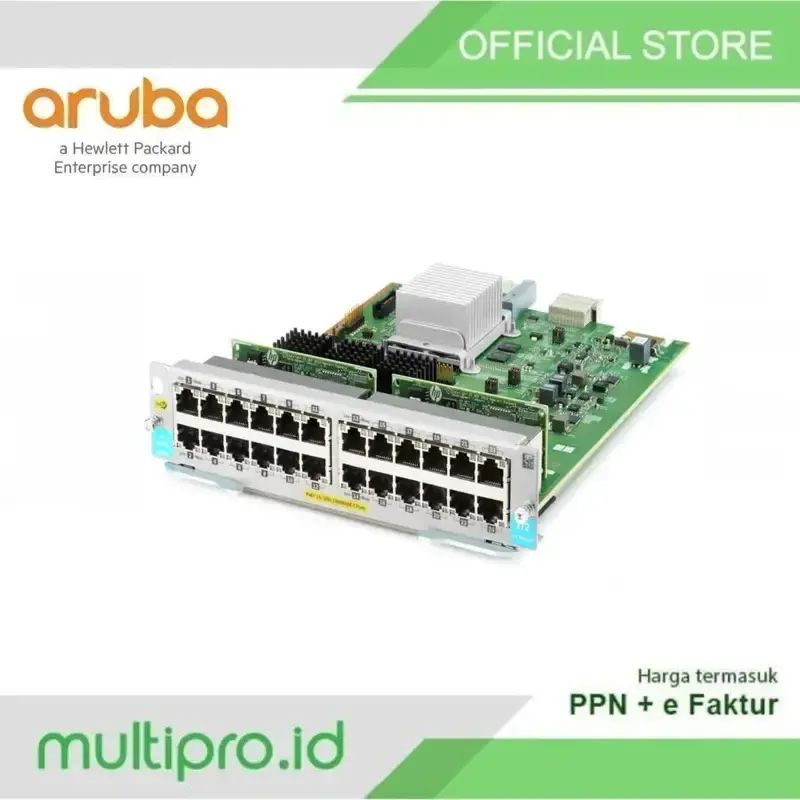 100 Module Video Jual Hpe Aruba 24-port 10/100/1000base-t Poe+ Macsec V3 Zl2 Module ...