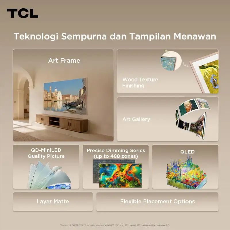 TV TCL 65A400 65″ QLED 4K HDR – Google TV, Dolby Vision/Atmos, 144Hz, Pannello HVA E AirPlay 2 - 2