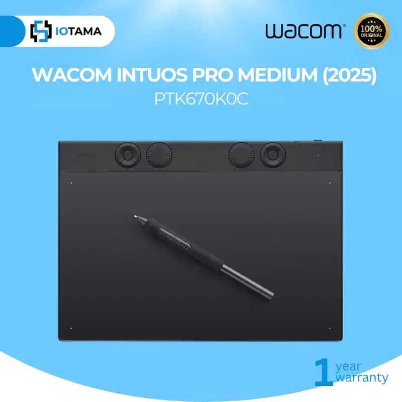 Jual Wacom Intuos Pro Medium (2025) Ptk670k0c By Iotama 100