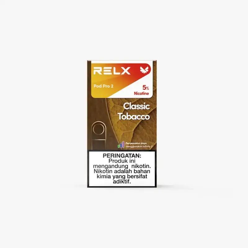 Jual Relx Pod Pro 2 Classic Tobacco Authentic Catridge By Relx / Catridge Relx  Pro Pods 2 Di Seller Umkm Jakartavapers Flagship Store - Jakartavapers -  Kab. Tangerang | Blibli