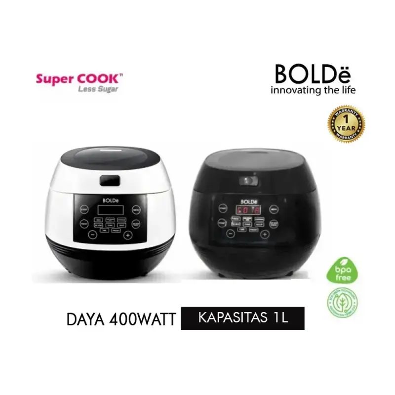 Super Rice Cooker Promo Bolde Rice Cooker / Penanak Nasi Rcl-1001 Super Cook Less Sugar ...