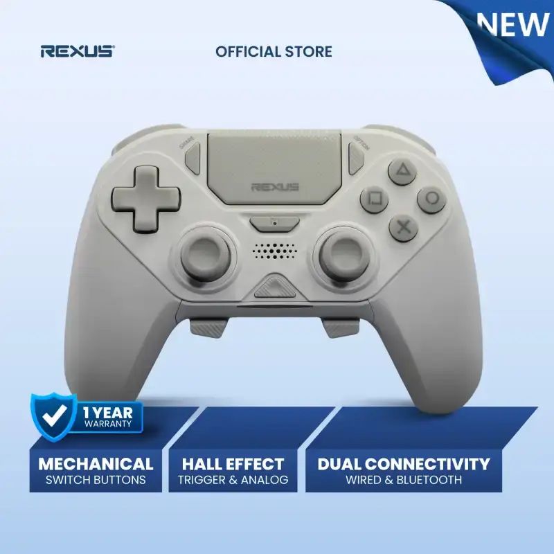 Promo Rexus Gladius Gx550 Gamepad Wireless Controller - Mechanical ...