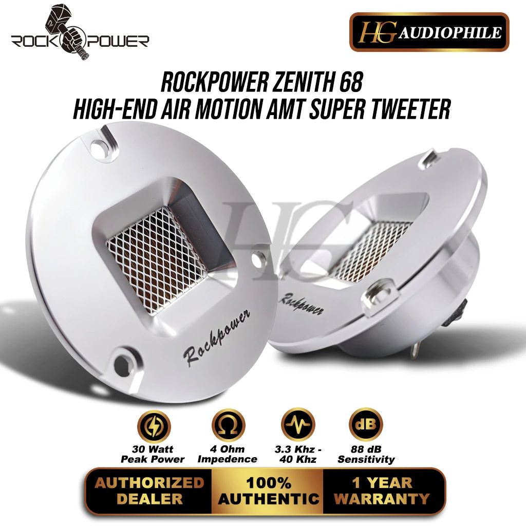 Jual Rockpower Zenith 68 High-end Air Motion Amt Super Tweeters
