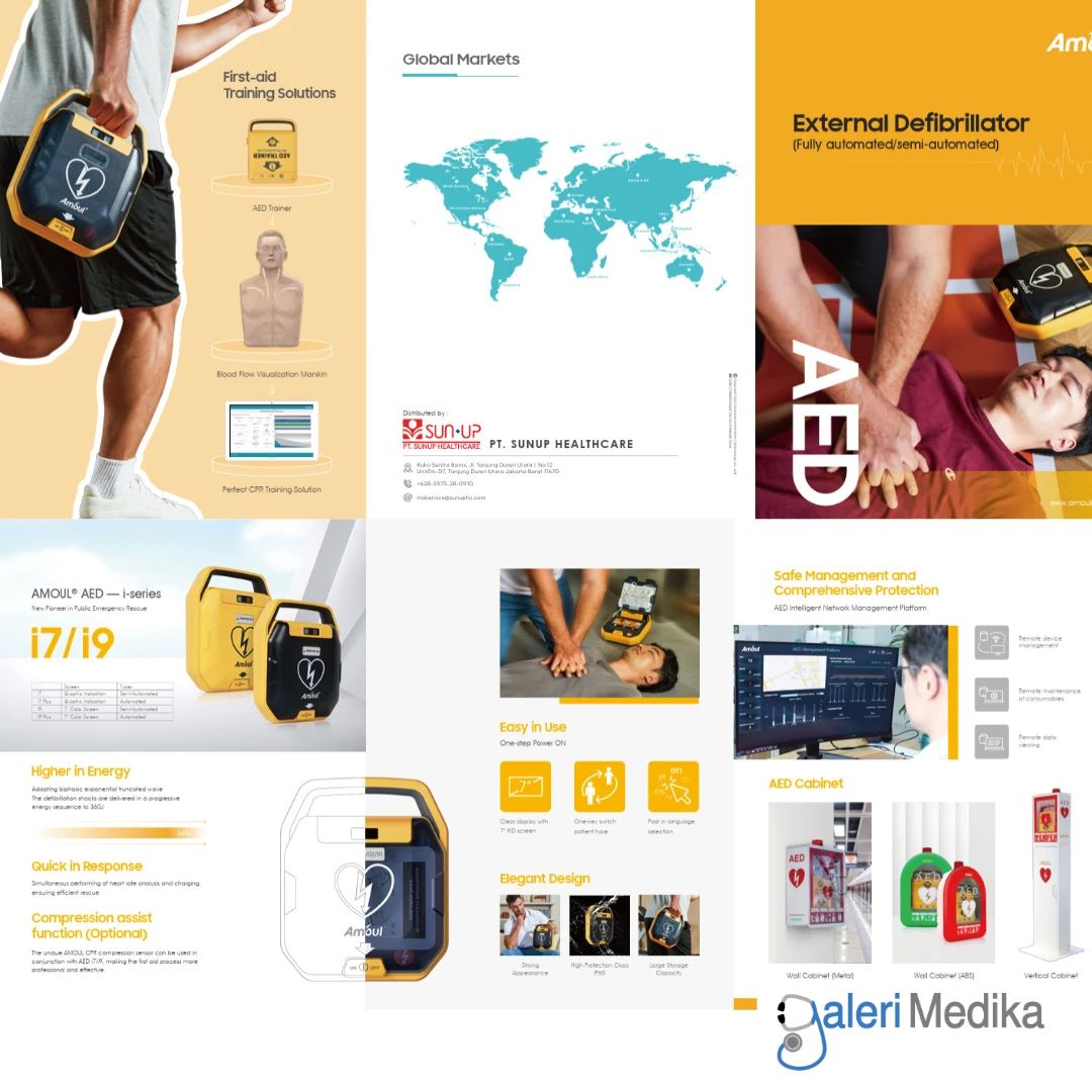 Jual Amoul I7 Aed Semi-automatic Defibrillator Di Seller Galeri Medika ...