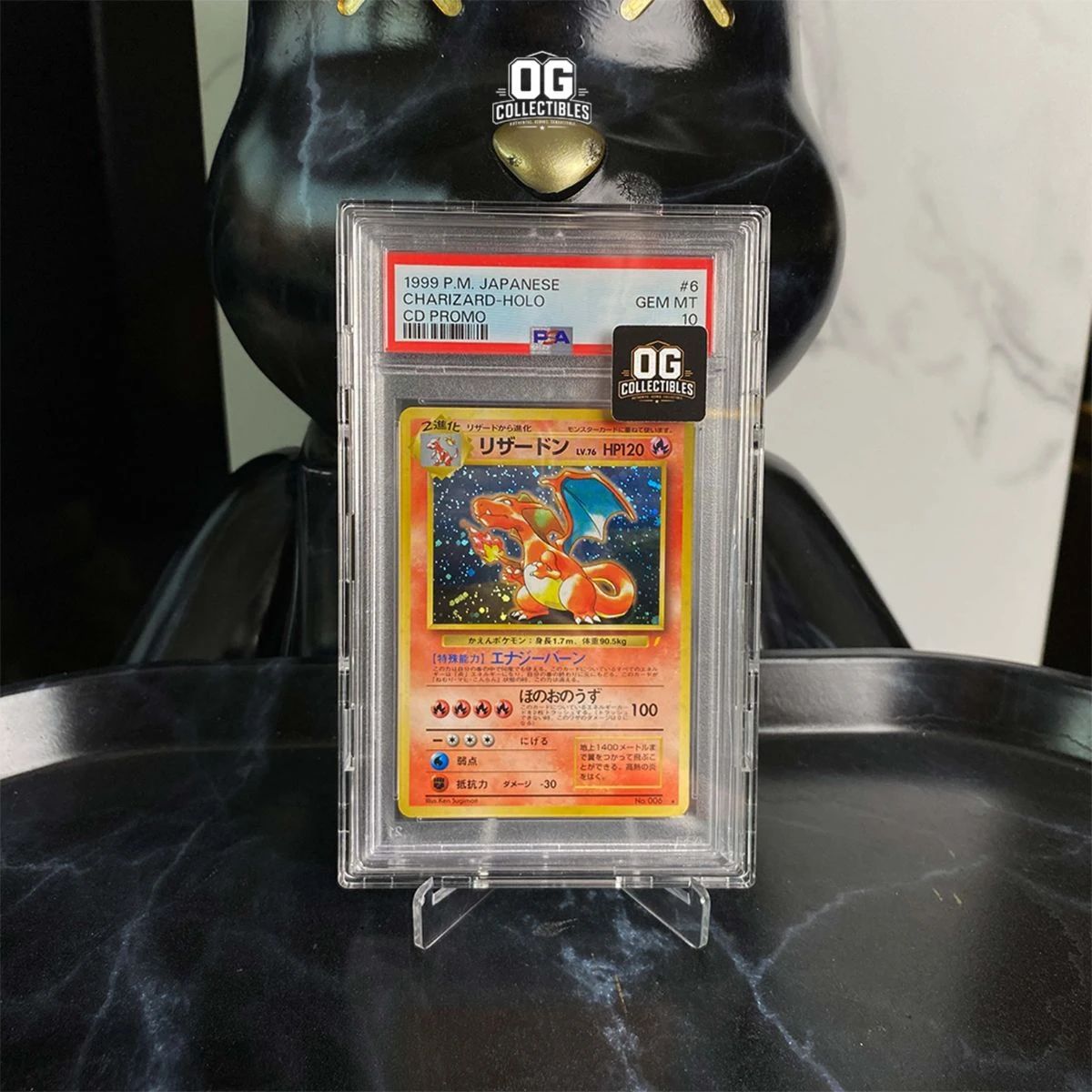 Jual Pokemon Tcg Psa 10 1999 Charizard Holo Cd Promo 006 Di Seller 