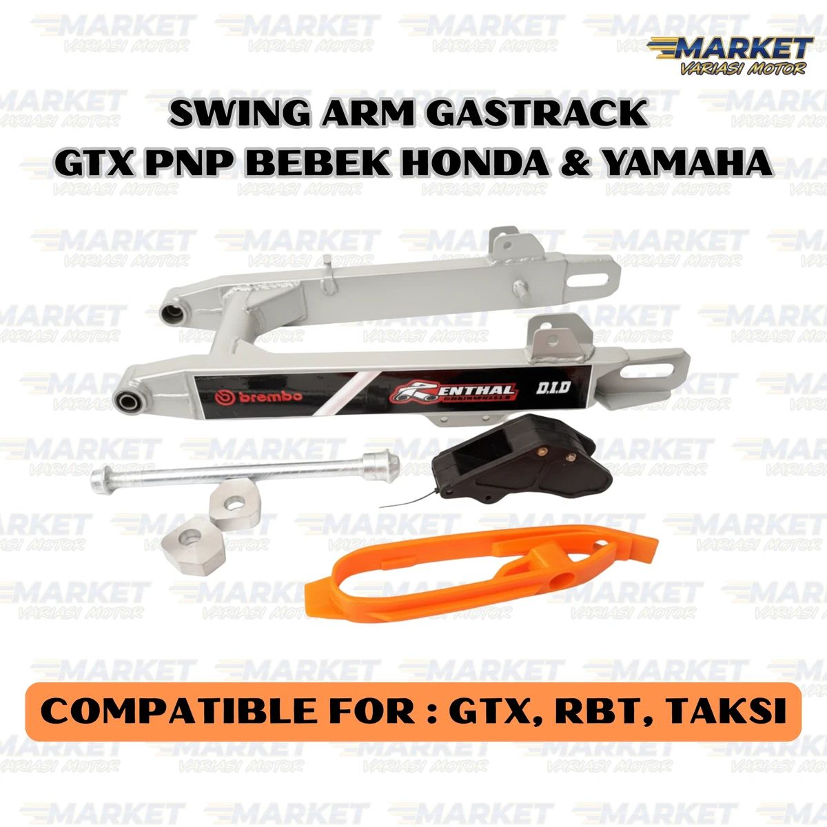 Jual Swing Arm Rbt Bebek Trail Pnp | Panjang 55cm | Kuat Tebal 2.5mm ...