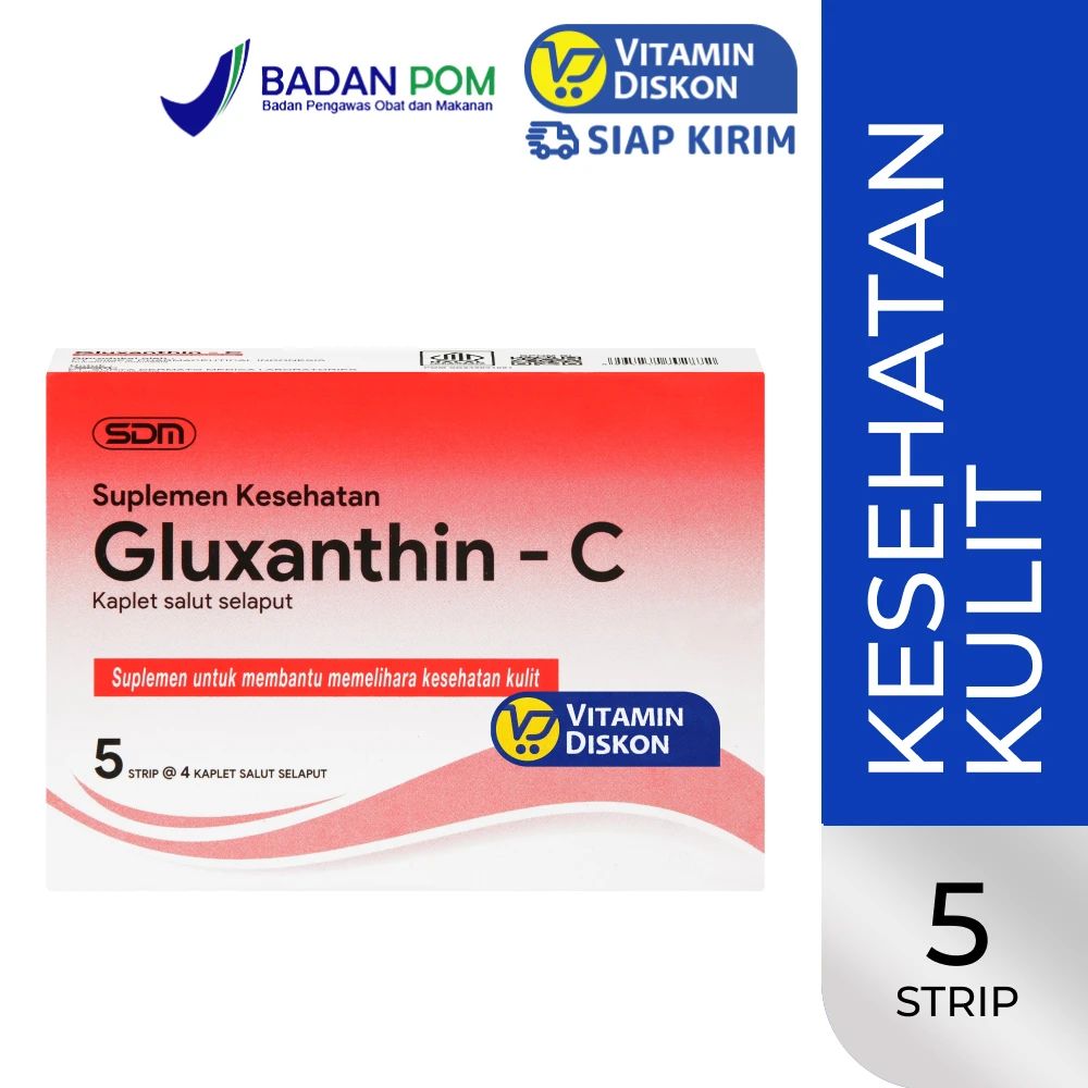 Jual Gluxanthin - C 5 Strip 4 Kaplet