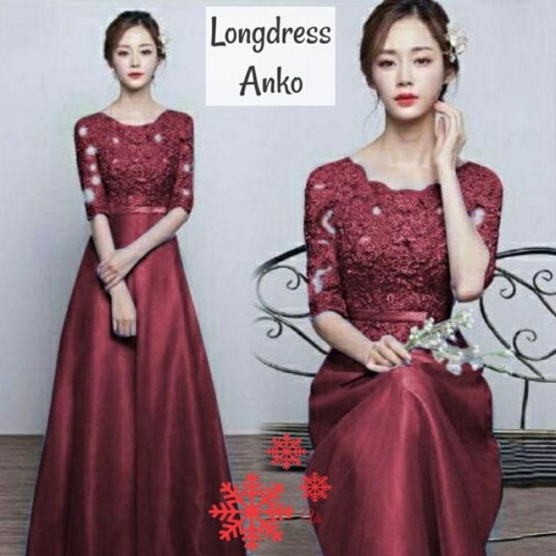 Promo Maxi Dress Wanita Atas Brukat Bawah Jersey Gaun Pesta Wedding Nikahan Diskon 29 Di Seller Bts Fashion Cengkareng Timur Kota Jakarta Barat Blibli