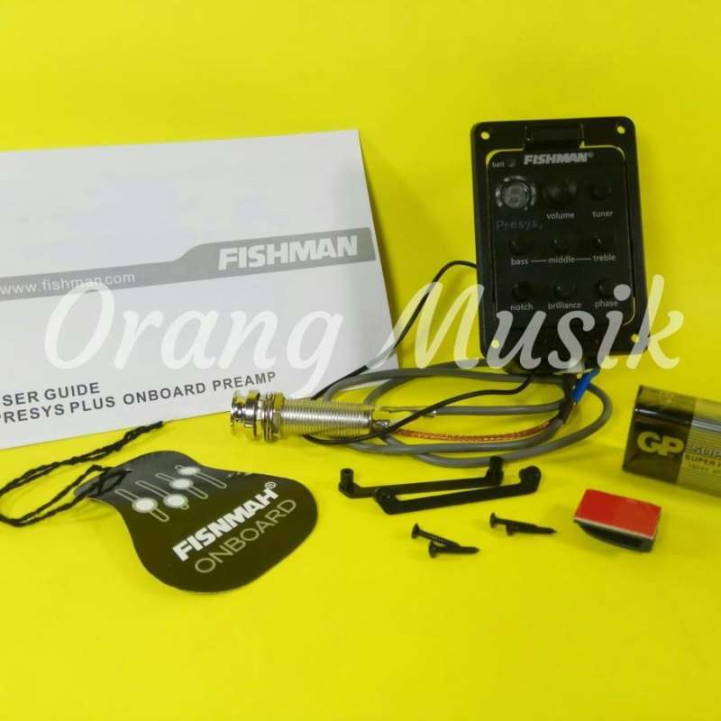 Jual Preamp Fishman Presys Plus Equalizer Gitar Akustik Fishman