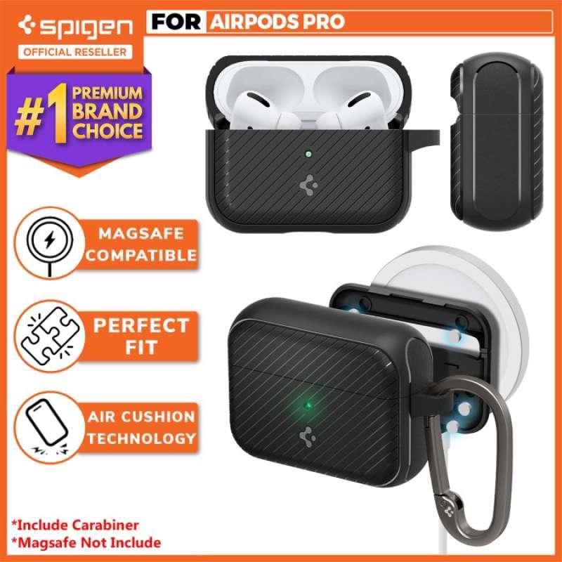 Coque De Protection Spigen Mag Armor MagFit Pour AirPods 3ème Génération - Noire