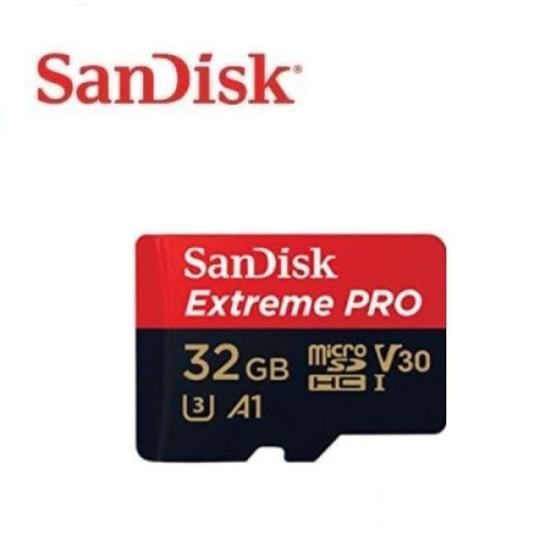 SanDisk Extreme PRO MicroSDHC 32GB CL10 U3 - Per 4K Ultra HD E Full HD - Resistente
