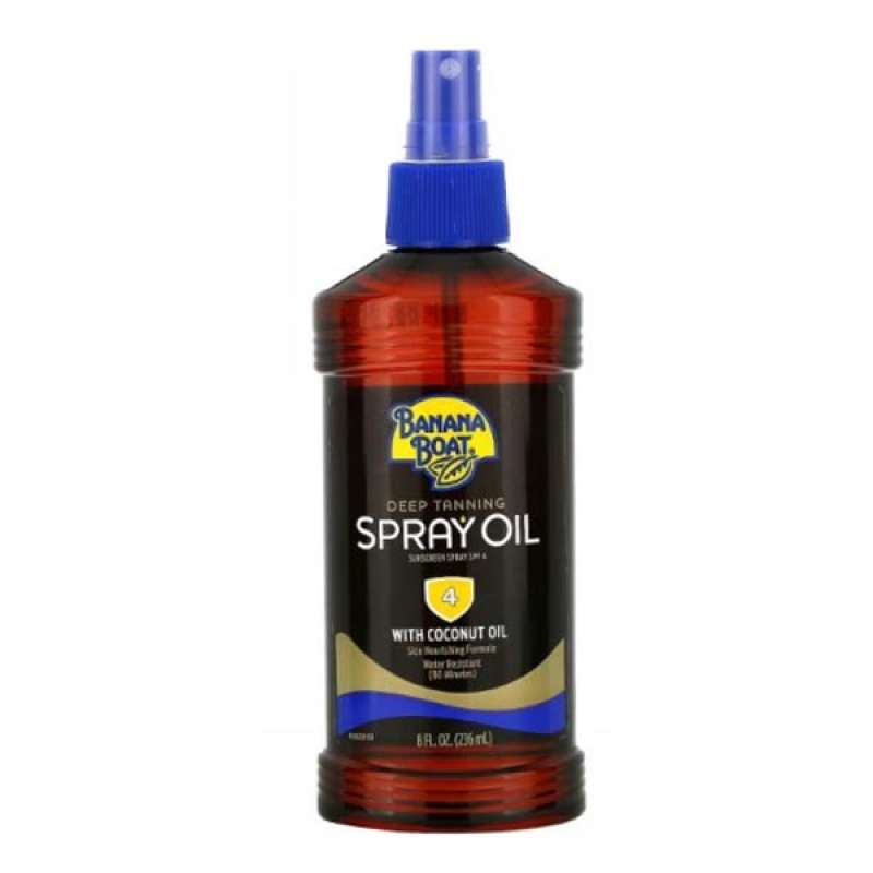 Jual Banana Boat Dark Tanning Oil Spray Spf 4, 8 oz di Seller Herbspro