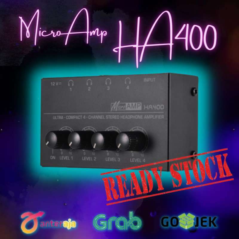 Promo Amplifier Headphone Micro Amp Ha400 4 Channel Diskon 25 Di promo-amplifier-headphone-micro-amp-ha400-4-channel-diskon-25-di