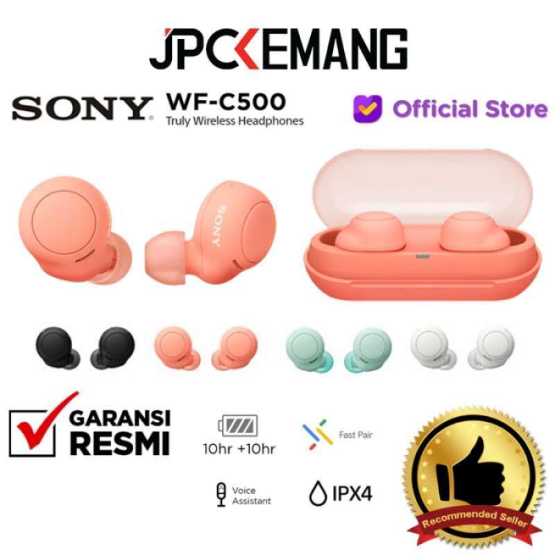 Promo Sony WfC500 Tws Truly Wireless Headphones Headset Sony Wfc500