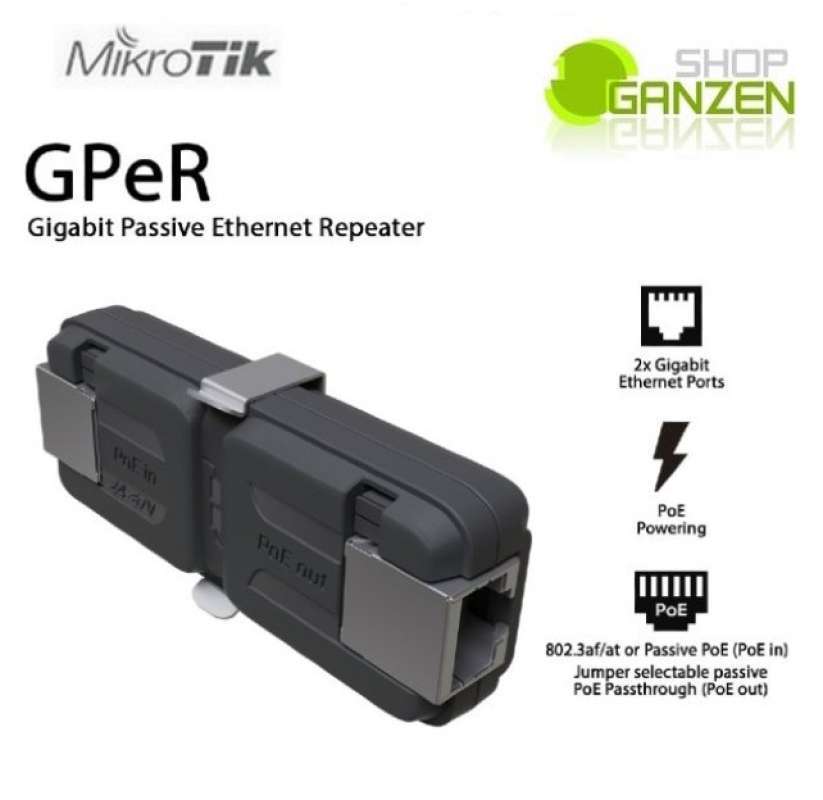 Promo MikroTik GPeR Gigabit Passive Repeater Diskon 23 di