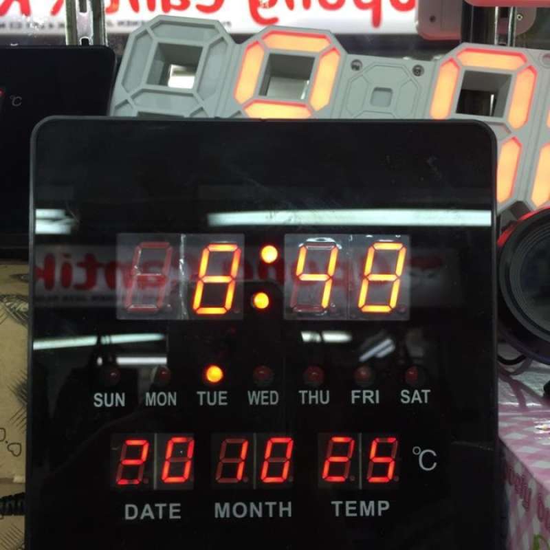 Jual Jam Digital Meja/jam Dinding Tl1514 / Suhu Ruangan Di Seller