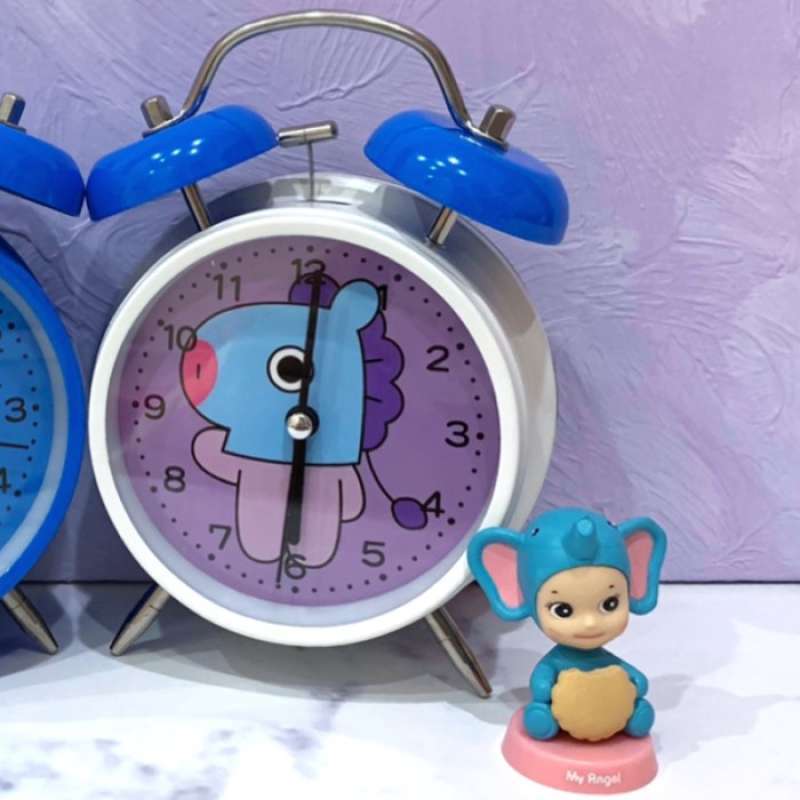 Promo Jam Weker Dering Alarm Clock BTS BT21 Shooky Cooky Mang Chimmy Diskon 23 di Seller Teman