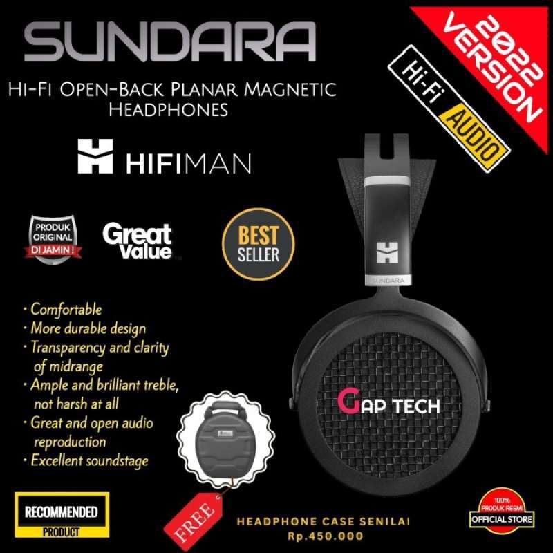 Casque HIFIMAN SUNDARA Hi-Fi - Écouteurs Ouverts Planar Magnétique Avec Diaphragme NEO Supernano