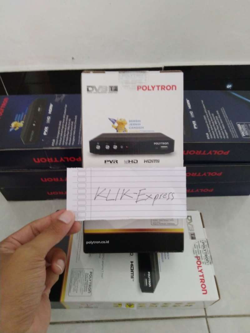 Jual SET TOP BOX TV DIGITAL POLYTRON PDV 600T2 STB TV DIGITAL POLYTRON