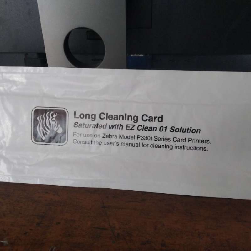 Promo Zebra Long Cleaning Card Model P330I Diskon 15 di Seller Adisah