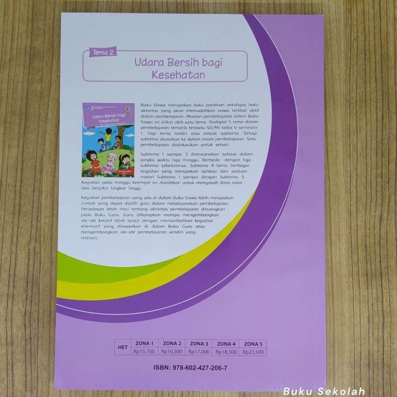 Jual Buku Tema 2 Kelas 5 Sd Mi Tematik Terpadu Kurikulum 2013 Edisi ...